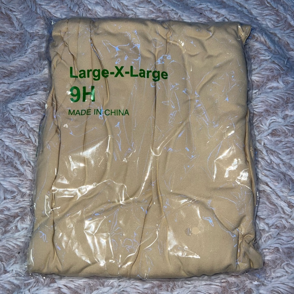 Tan colored leggings